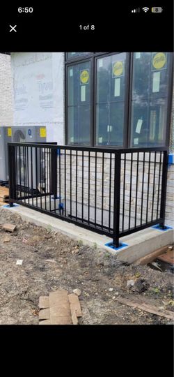 Fence work , canopy , rails , any metal work