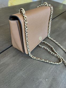 Tory Burch Robinson Chain Mini Bag - Luggage