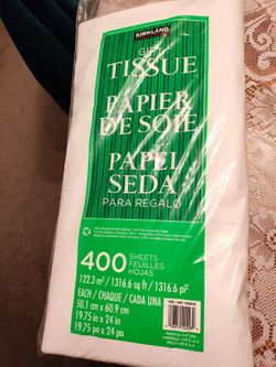 Kirkland 400 sheets tissue paper