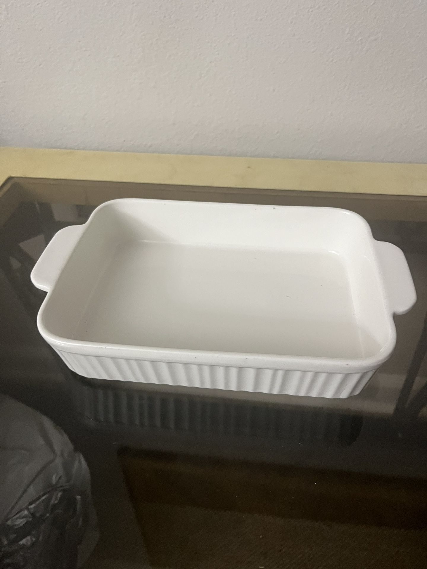 🍳 Ceramic Baking Dish / Casserole (New) ✨ Perfect for your lasagnas, gratins, and desserts!