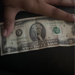 2 Dollar Bill Rare 1995 