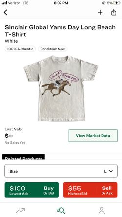 Yams Day 2021 Sinclair and Scarce Box Exclusive Shirt