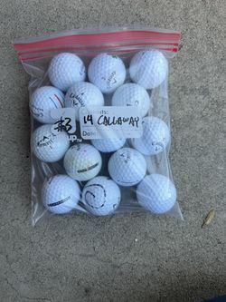 14 Callaway Golf Ball Mix