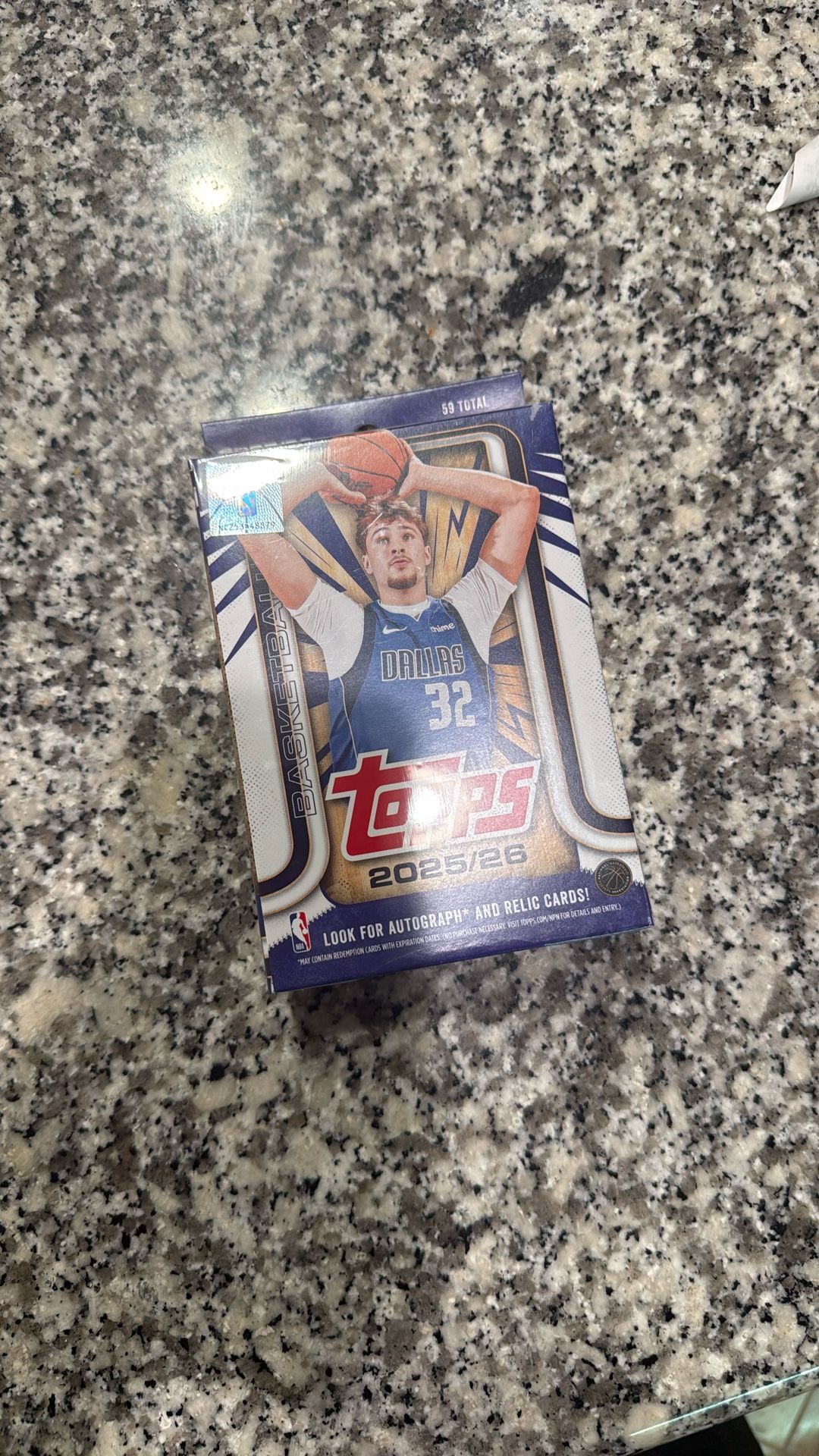 2025-26 Topps Basketball Hanger Box Sealed Cooper Flagg VJ Edgecombe RC Rookie