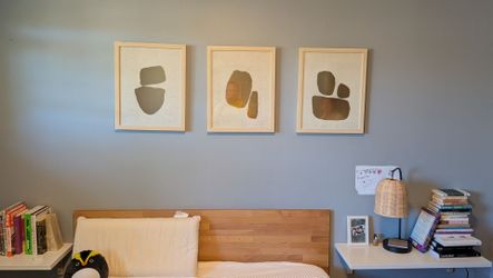 framed wall art set of 3