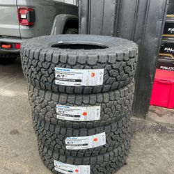 lt285/75/17 toyo at3 nuevo set de llantas nuevas 