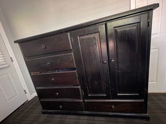dresser Size- W 63 in L 50 in