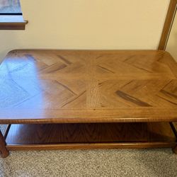 Oak Coffee Table