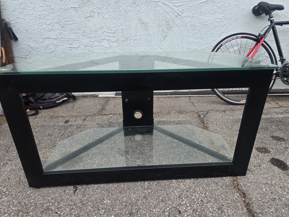 Glass TV Stand