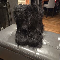 Faux Fur Boots Women 