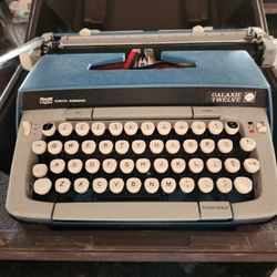 Smith- Corona Blue Type Writer 
