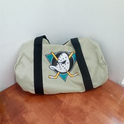 Anaheim Mighty Ducks Reversible Reversable Duffle Bag
