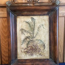 Beautiful Vintage Metal Wall Art Decor