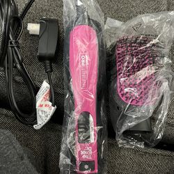 Infiniti Hair Brush With Dryer And Remington Flatiron