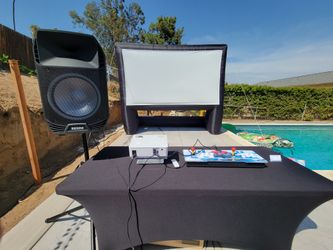 Inflatable Screen / Movie Night (READ DESCRIPTION)
