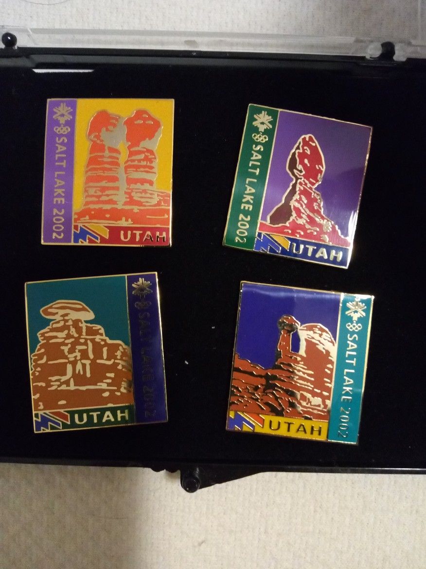 Utah Commemorative Pin Set