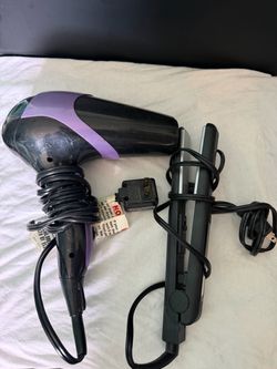 Hair Dryer and Flat Iron Bundle
