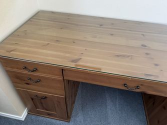Solid Wood Large Desk