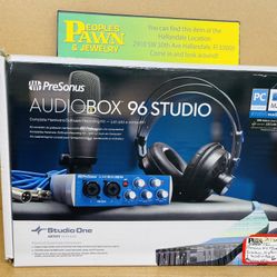 Presonus AudioBox USB 96 Studio Recording Bundle