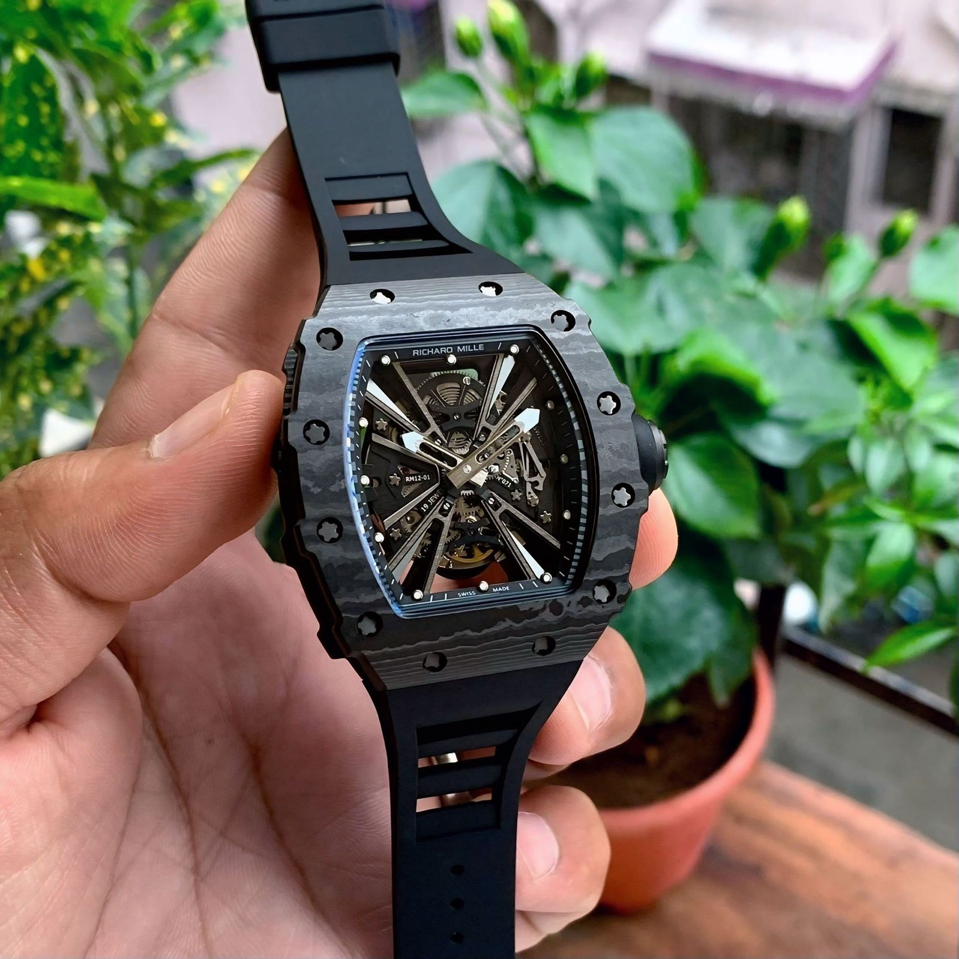 Black Richard Millie Watch