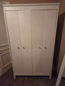 Moving Sale: White Wardrobe