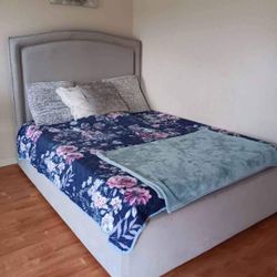 Queen Size Bed Frame With Box Spring 
