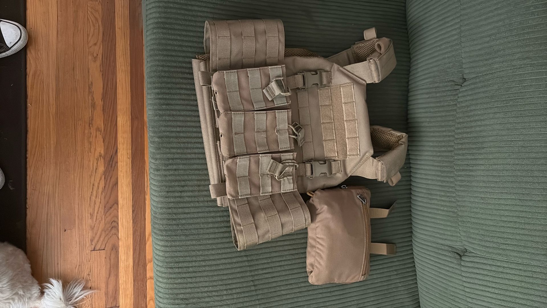 Lancer Tactical Plate Carrier With Tactical Backpack