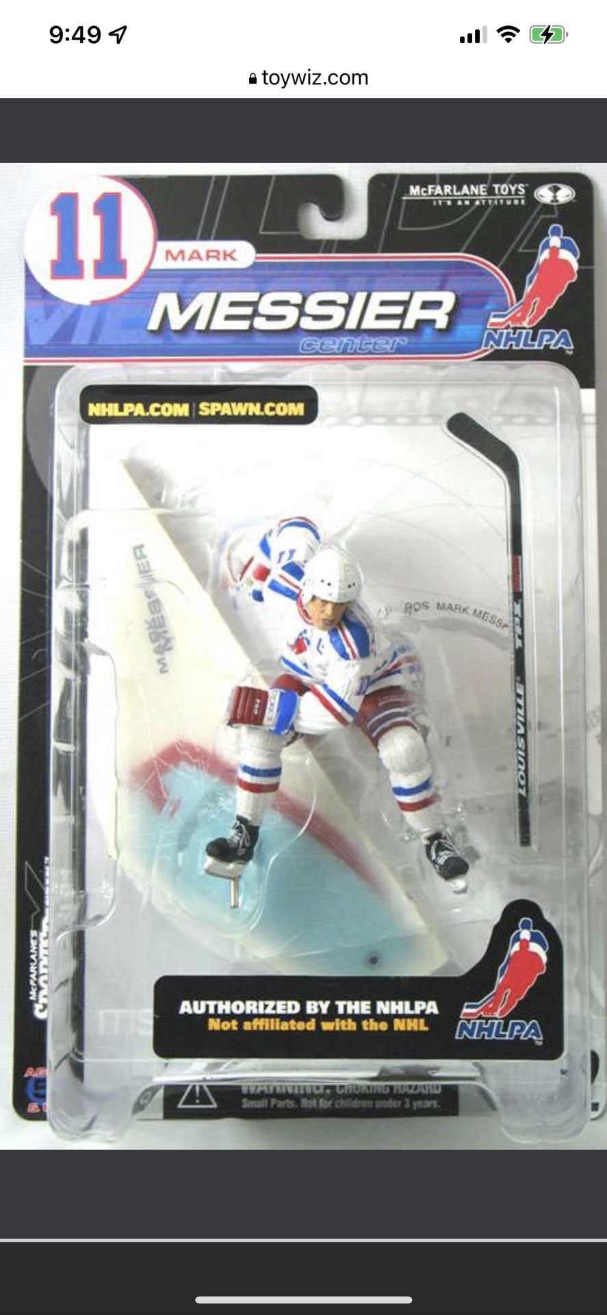 Mark Messier action figures