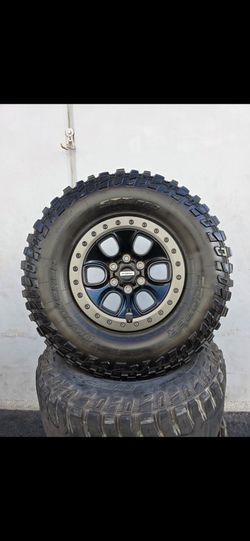 17" FORD RAPTOR rims w/ FREE 35" tires