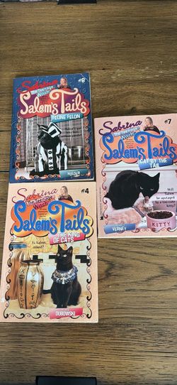 Sabrina the Teenage Witch Salem's Tails Books Lot of 3