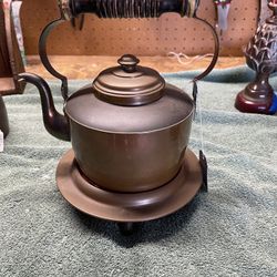 Vintage Tea, Kettle With Stand 