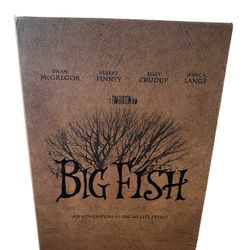 Big Fish (DVD, 2005, Special Edition with Collectible Book). Columbia PG 13. Tim Burton B33 