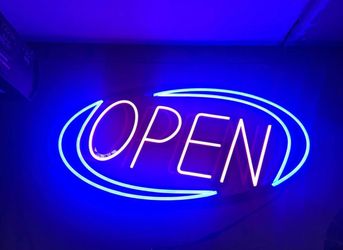 Open sign