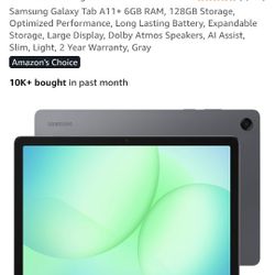Samsung Galaxy Tab A11+ 6GB with Hard Case