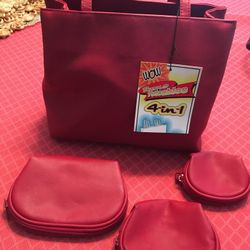 NEW PURSE WITH SEVERAL ACCESSORIES