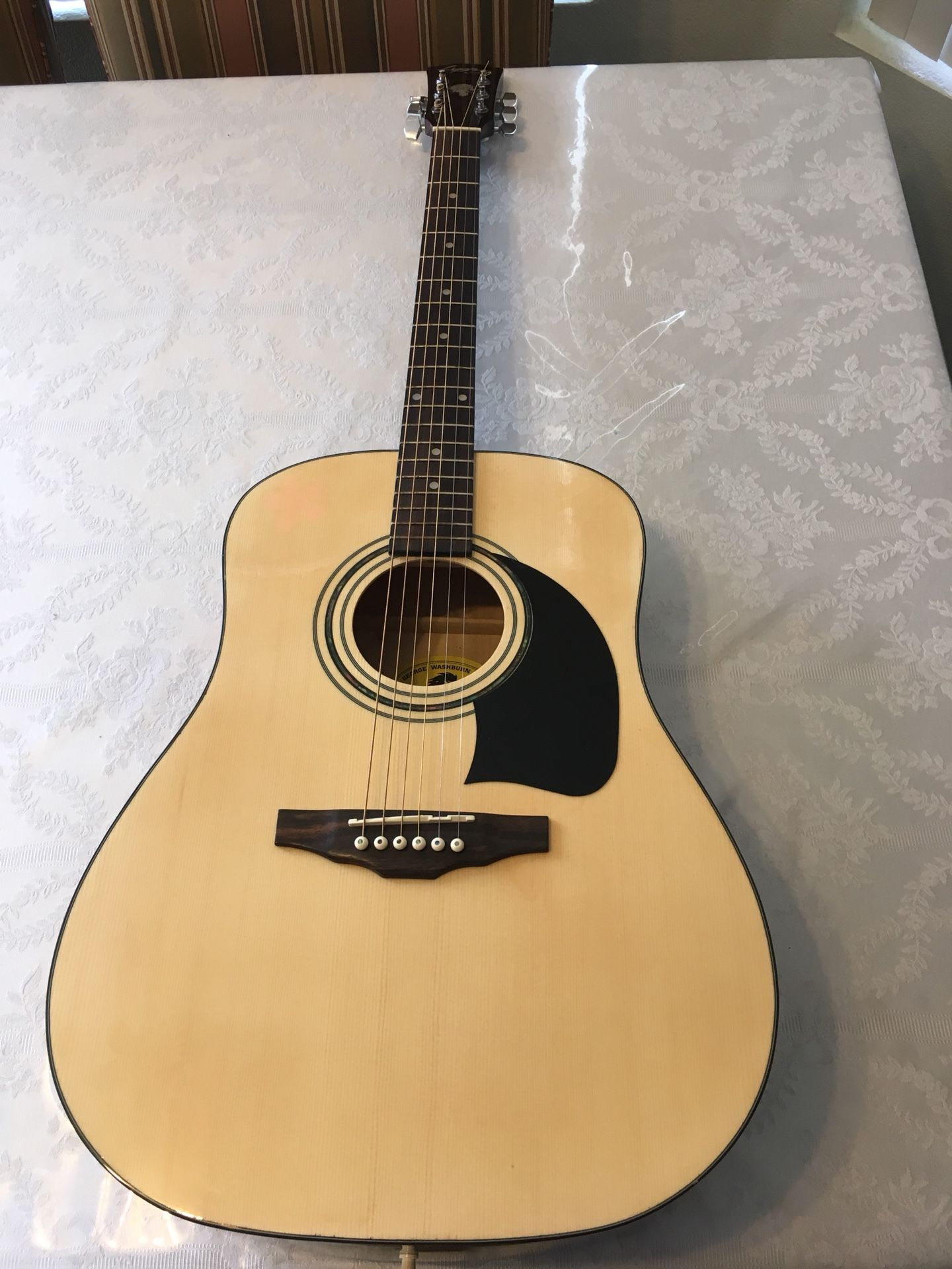 Lyon By Washburn Dreadnought Acoustic Guitar Evolution