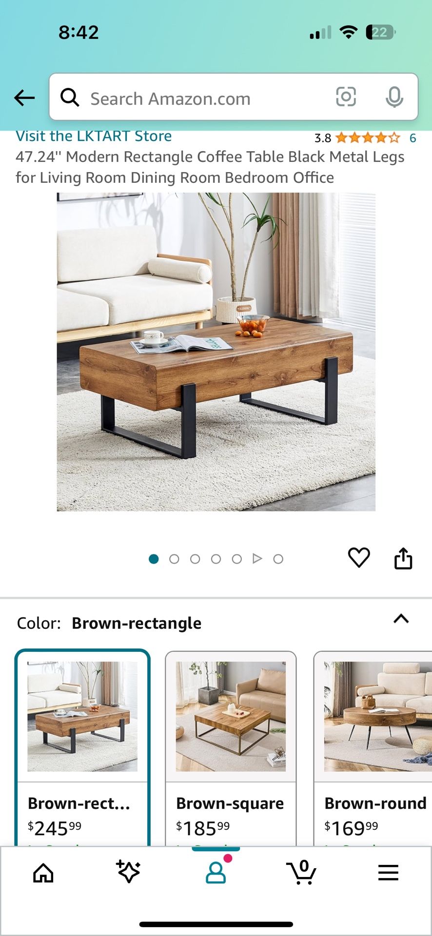 Modern Coffee Table - New In Box