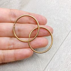 Gold plated 18 k Ear stud Earrings