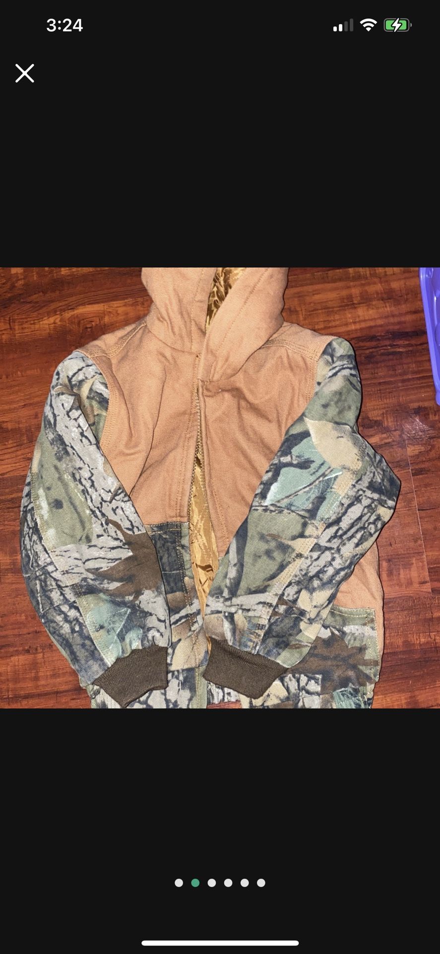 Camo Kids Winter Jacket Perfect For Winter Outdoors Hoodie Size 3 Years Old