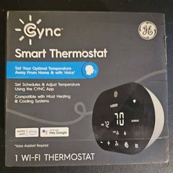 GE Cync Smart Thermostat (New, Never Used)