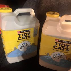 Two Twenty Pound Cat Litter 