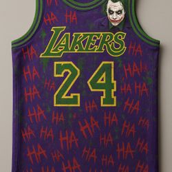 Custom Made Laker jerseys 