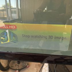 55" 3D TV with Accessories