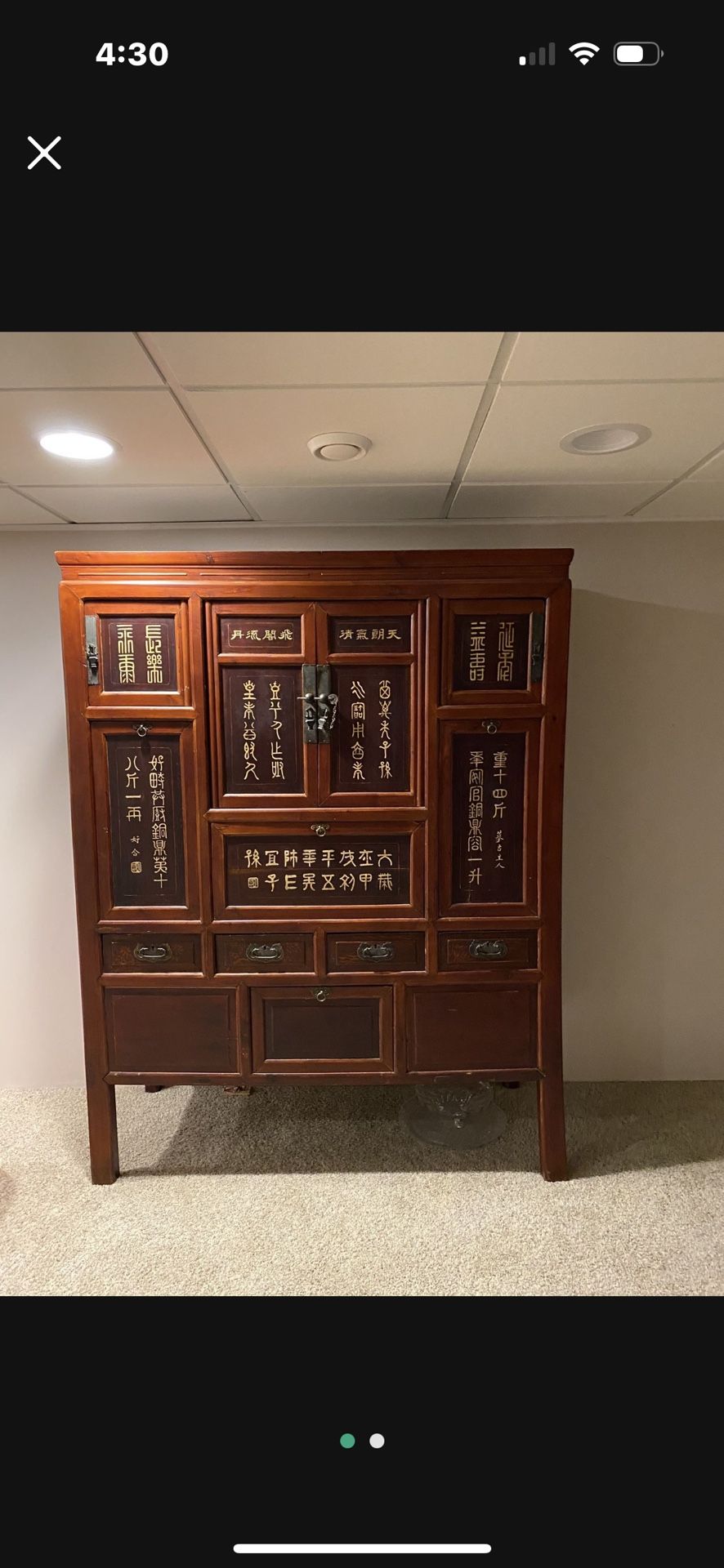 Antique China Cabinet
