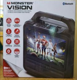 Monster vision portable TV