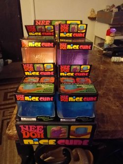 Needohs Nice Cube blue,Purple, Pink $15 each.