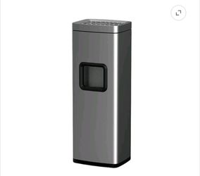 Dyna Living Trashcan with Ashtray - New In Boc