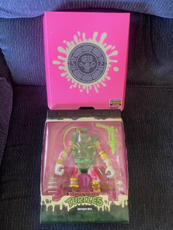 Super 7 TMNT MUTAGEN MAN GLOW AND REGULAR