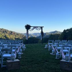 Wood Wedding Arch