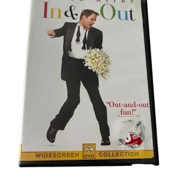 In  Out (DVD, 1998, Widescreen)  This DVD of the 1998 comedy film "In & Out" features Kevin Kline and is presented in widescreen format. The movie is 
